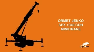2 ton Pick & Carry Jekko Mini Crane SPX1040
