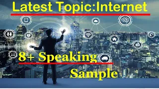 Latest speaking topic: Internet..