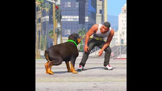 GTA V FRANKLIN AND CHOP FRIENDSHIP 2 #shorts | Maheshwar Gamerz