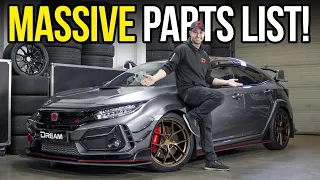 So Many Track Focused Upgrades! (FK8 Honda Civic Type R) | Dream Automotive