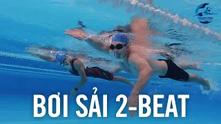 Bơi Trườn Sấp 2-Beat Kick | Mạnh Thưởng vs Văn Khởi