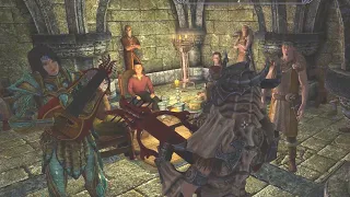 Age Of Oppression song in Blue Palace. Become Bard Mod. Skyrim Special Edition.