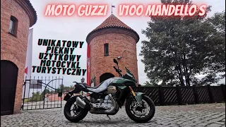 Testujemy Moto Guzzi V100 Mendello S - nietuzinkowego, włoskiego turystyka