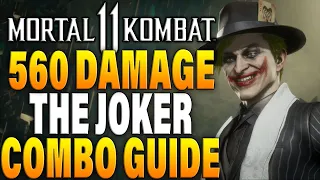 Mortal Kombat 11 The Joker Combos - MK11 The Joker Combo Tutorial