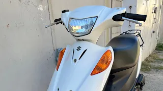 Продаю скутера---Suzuki Address V 125 G пробіг 3500 км +Тест драйв
