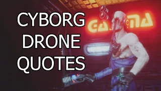 System Shock Remake Demo - Cyborg Drone Quotes