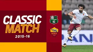 SALAH + ELSHA | SASSUOLO v ROMA | Classic match highlights | 2015-16