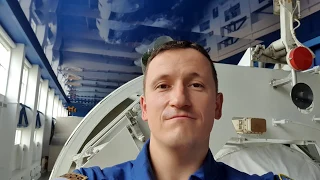 Видеообращение космонавта-испытателя Сергея Кудь-Сверчкова