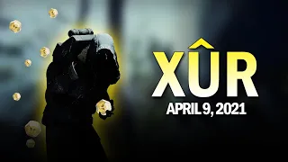 Xur Location, Exotics & Exotic Cipher Quest 4-9-21 / April 9, 2021 [Destiny 2]