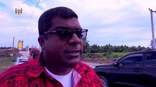 Fijian Minister for Waterways inspects flood affected areas in Nadi