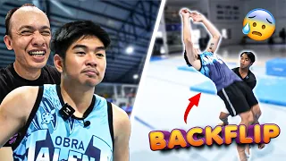 MATUTO ng BACKFLIP for the FIRST TIME! | MUNTIK ng MAAKSIDENTE!