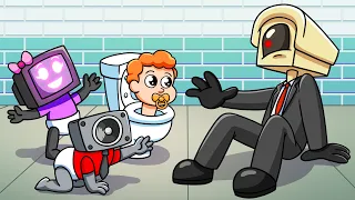 SKIBIDI TOILET, But Everyone's a BABY?! (Cartoon Animation)