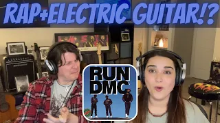 WIFE REACTS to Run DMC - Tougher Than Leather for FIRST TIME | ROCK/PROG FANS COUPLE REACTION