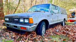 FIRST DRIVE Forgotten Nissan 720 ST - Datsun truck found rescued & revived!