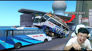 The Most Crazy Driver Loaded Overload Passenger In The World - Euro Truck Simulator 2