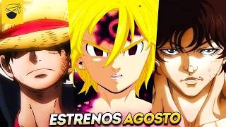 ESTRENOS ANIME AGOSTO 2023: NETFLIX, Crunchyroll, Animeflv xd y más...