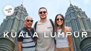 Travels With My Dad Ep.01 | We're in MALAYSIA! Kuala Lumpur Exploring