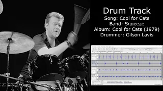 Cool for Cats (Squeeze) • Drum Track