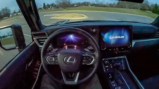 2024 Lexus GX 550 Premium - POV Night Drive (Binaural Audio)