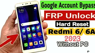 Redmi 6/6A Google account frp bypass 2023 without PC | redmi/ realme all set frp bypass #repairing