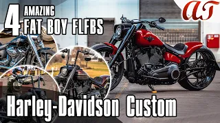 4 AMAZING Harley-Davidson FAT BOY FLFBS Custom [4K] * A&T Design