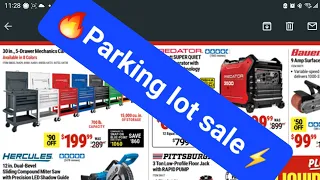 🔥Parking Lot Sale⚡️ Harbor Freight