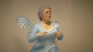 Fairy Godmother and Prince Charming cosplay clip