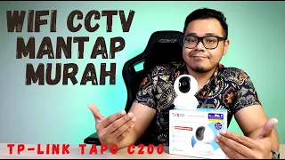 WIFI CCTV MANTAP DAN MURAH - TP-LINK TAPO C200 [FULL REVIEW]
