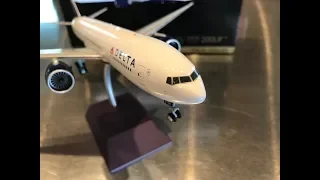 Gemini 200, Boeing 777-200LR , Delta Air Lines, Unboxing and review