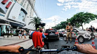 DEMOS FUGA DA POLÍCIA NO TRÂNSITO