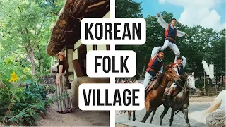 Best Korean Folk Village Near Seoul | Life in Korea VLOG