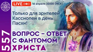 #557 Прямой эфир. Вопрос-ответ с фантомом Иисуса Христа