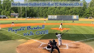 TC Roberson (23-6) vs NW Guilford (26-6) NCHSAA 4A Baseball Championships May 23 #baseball #playoffs