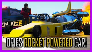 GTA 5 RP -  Opie's ROCKET POWERED car TROLLS COPS! | RedLineRP #86