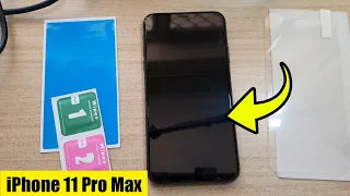 iPhone 11 Pro Max: How to Install the Tempered Glass Screen Protector