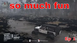 MudRunner :: first look around :: spintires MudRunner