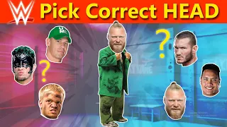 Pick the Correct HEAD - WWE Challenge