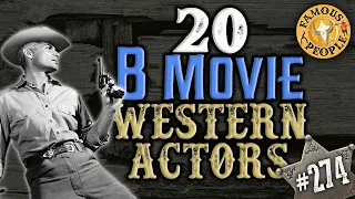 20 B Movie Western Actors