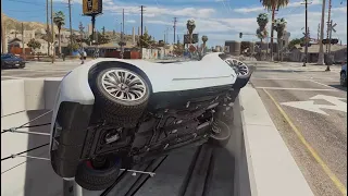 GTA 5 Car Crashes Compilation With Realistic Deformation Mod #16