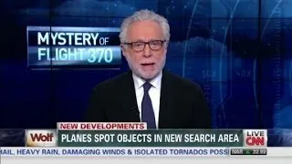 Objects spotted in missing plane search