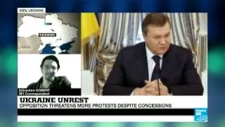 Ukraine: President Yanukovych takes sick leave