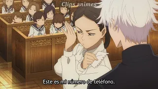 La profesora quiere salir con Gojo | Jujutsu kaisen Season 2 Capitulo 2 - Sub Español