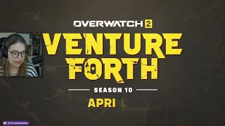 Season 10: Venture Forth | Overwatch 2 Official Trailer Reaction