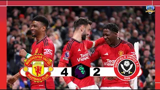 MANCHESTER UNITED 4 - 2 SHEFF UTD/ EVERTON 2 - 0 LIVERPOOL: EPL Live Watch-Along...