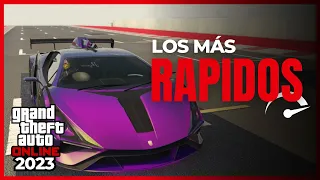 Cuáles son LOS VEHÍCULOS MÁS RÁPIDOS de GTA 5 ONLINE | 2023 | By Fulanitos00