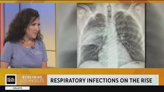 California health officials say respiratory infections are on the rise