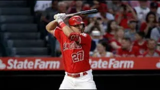 Mike Trout ya tiene el récord de más jonrones en el Angels Stadium.