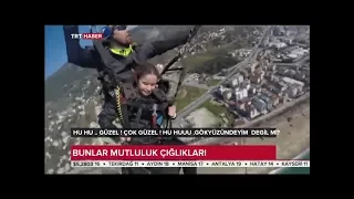 Yamaç Paraşütü Sevinci