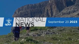 APTN National News September 23, 2023 – MMIWG2S rallies, First Nation members protest