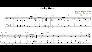 [jazz piano] Amazing Grace (sheet music)